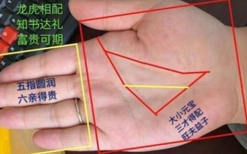 手相有元宝纹的女人代表什么