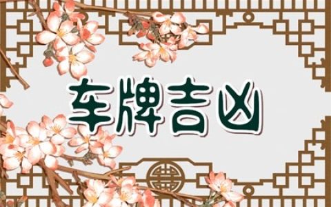 78开头的车牌吉利吗 车牌78连在一起好吗