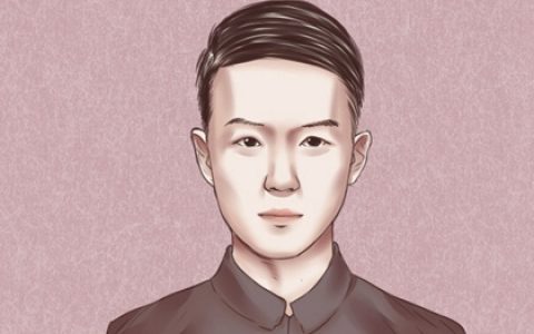 面相额头两道斜纹倒八字 性格刚强偏激