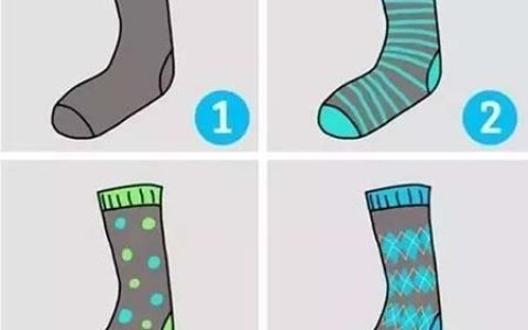 8只袜子选一只，一眼看出你的性格