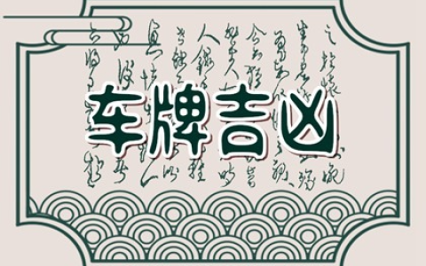 大车选牌照什么号好 车牌296数字代表什么含义