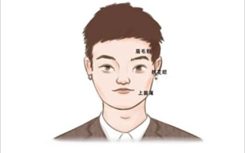 面相看性格 面部面相分析性格