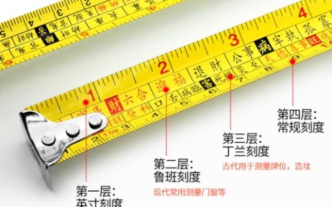 鲁班尺吉数对照表全图高清