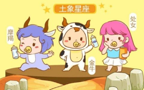 土象星座是哪三个星座