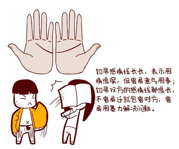 好的感情线是怎样的？有这几种感情线注定会婚姻美满！