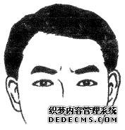 中国易经研究学会相法学习二十八种眉形面相（图）