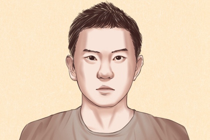 男人额头有一条深横纹 幼时家庭环境较差